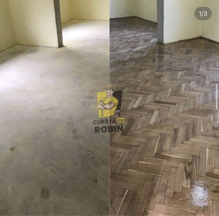Raschetare parchet - Parchetar Oradea - Curăță cu Robin - Raschetez