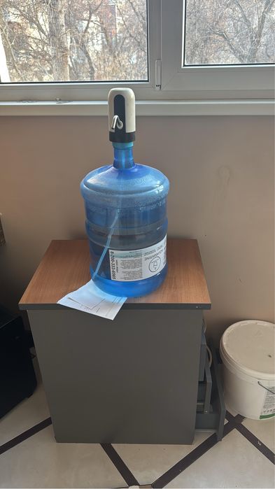 Бутыль для воды 19 литров 8 штук+эл.помпа