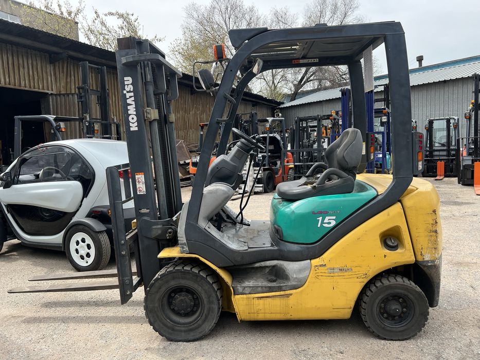 Привозной Японский Вилочный Погрузчик-Кара Komatsu. С Документами!