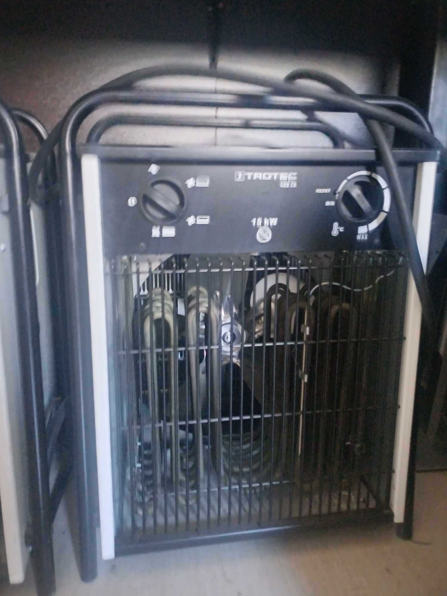 2 броя с кабели (5/6м) - Трифазен Калорифер TROTEC TDS 75, 15 kW