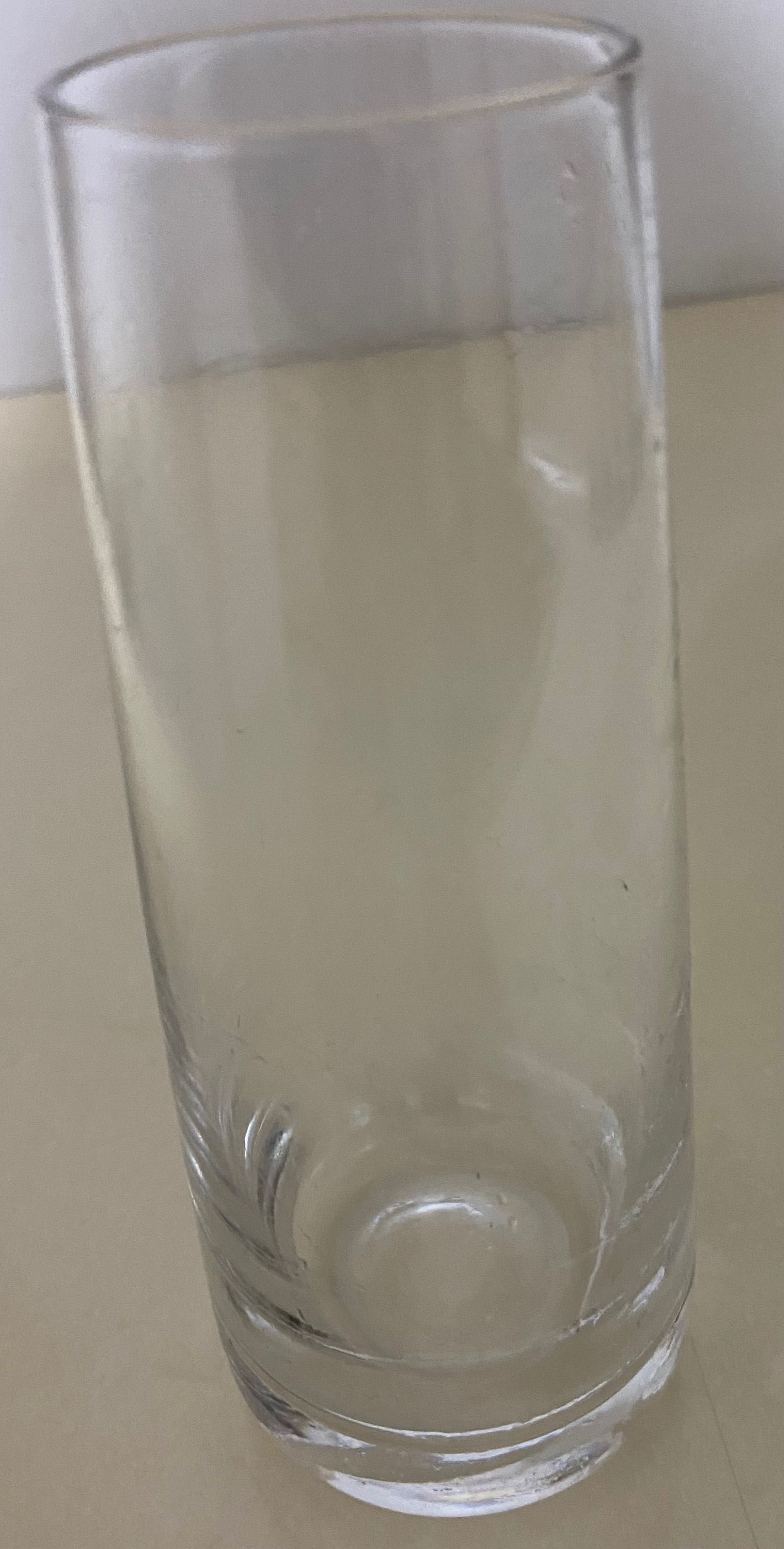 Vază, sticlă transparentă, 15 cm