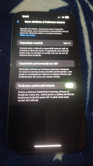 Schimb iphone 13 impecabil, 100% sanatatea la baterie