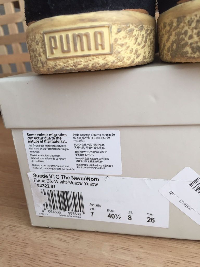 Puma Sneakers Tenisi Adidas Nike 40.5 Yeezy Boost Palm Angels Versace