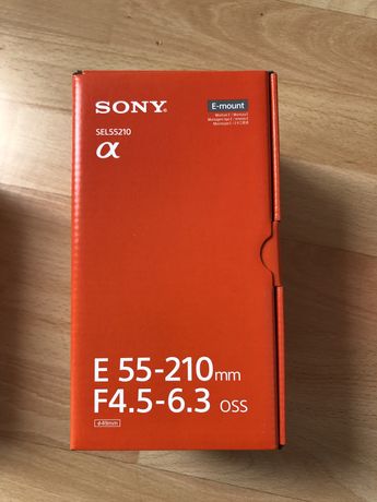 Sony 55-210mm F4.5-6.3 OSS Obiectiv Sony E