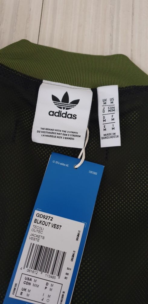 Adidas Originals Vest Mens Size M НОВО! ОРИГИНАЛ! МЪЖКИ Елек!
