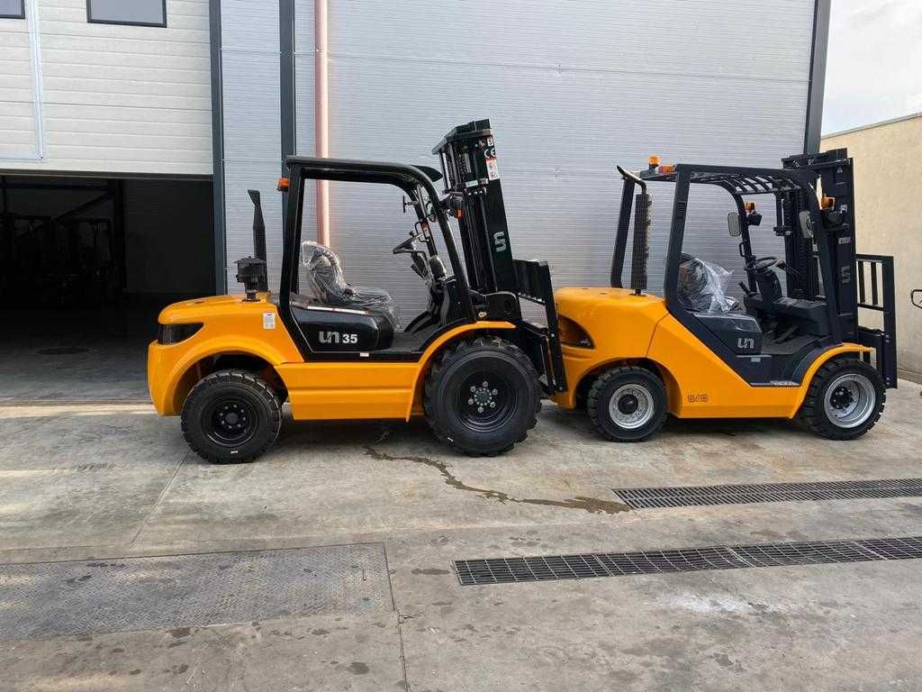 Stivuitor diesel nou teren accidentat 3500 kg