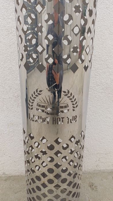 Tub ornamental inox 150 cm