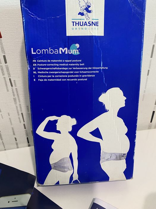 Gravide - Centura medicala lombara pentru o pozitie corecta.