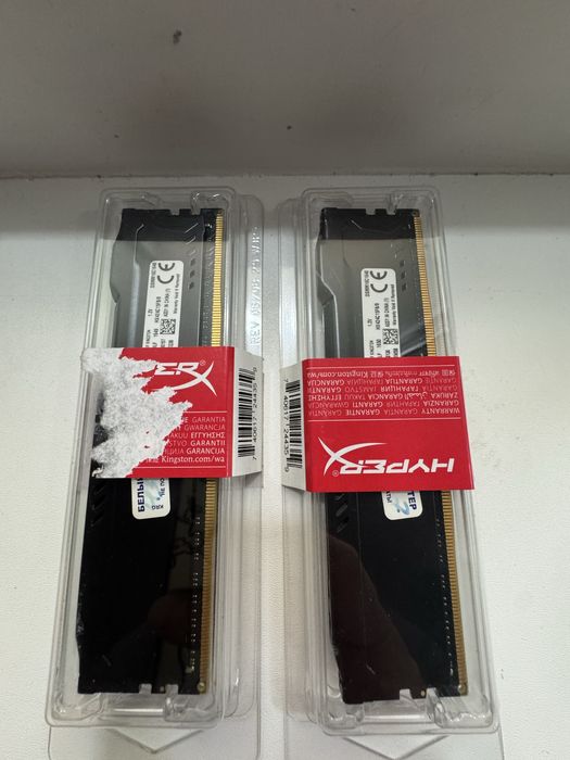 ОЗУ 16gb DDR4 2400mhz (2x8gb) Kingston HyperX