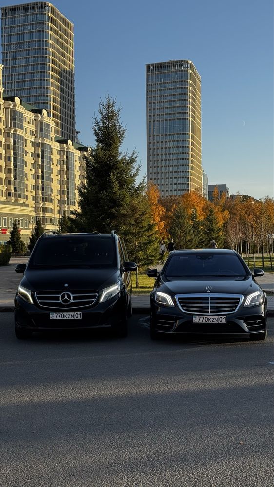 Трансфер/Аренда БЕЗ ПОСРЕДНИКОВ, V class минивэн