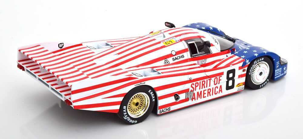 Macheta Porsche 956 LH USA Le Mans 1986 - Solido 1/18