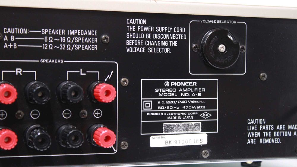 Statie/Amplificator Pioneer A-8(2x120W).
