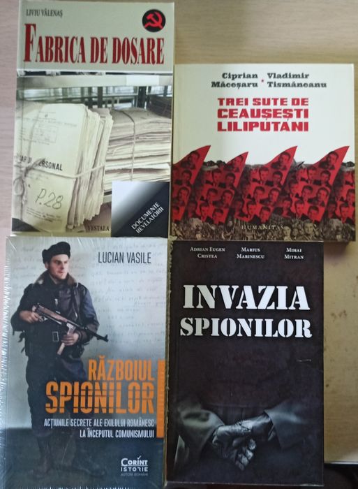 Carti de istorie despre istoria romanilor, comunism in Romania, razboi