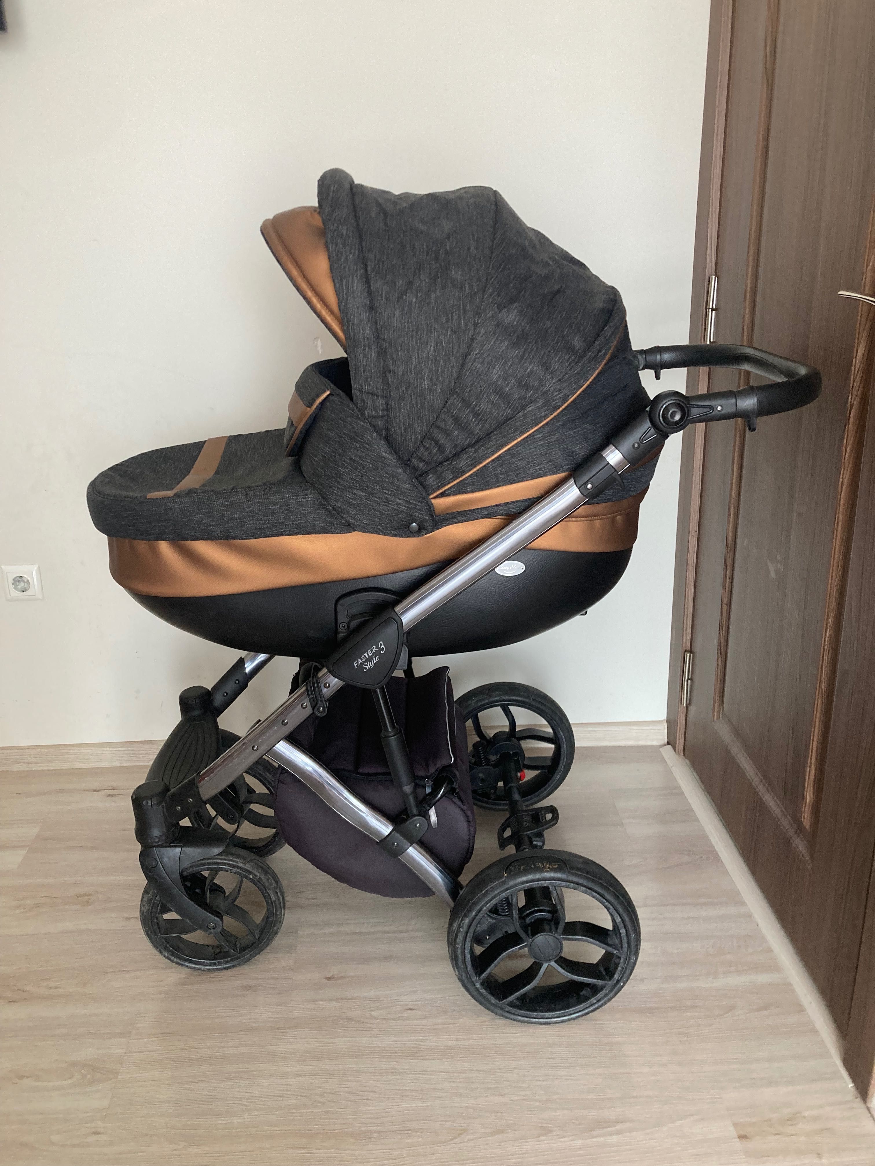 Детска количка 3в1 baby merc faster 3