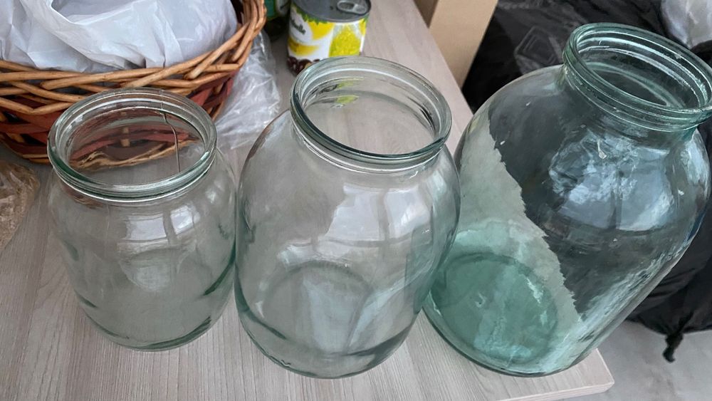 Банки стеклянные