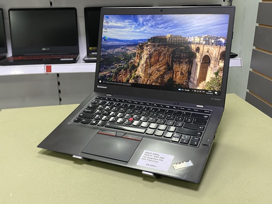 Ноутбук ThinkPad X1 Carbon 14" | i5-5300U/8GB/SSD 256GB. Премиум-класс