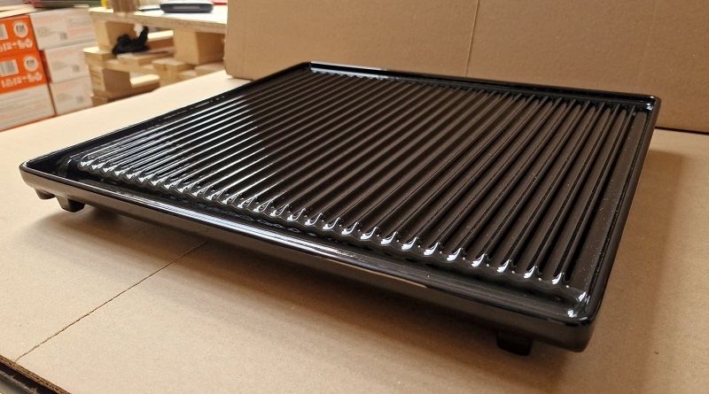 Plita grill din fonta emailata 42×40 cm