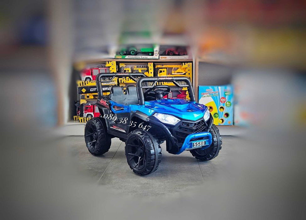 ТОП ЦЕНА!НОВО!Акумулаторен джип Fast с 12Vбатерия,дистанционно,USB