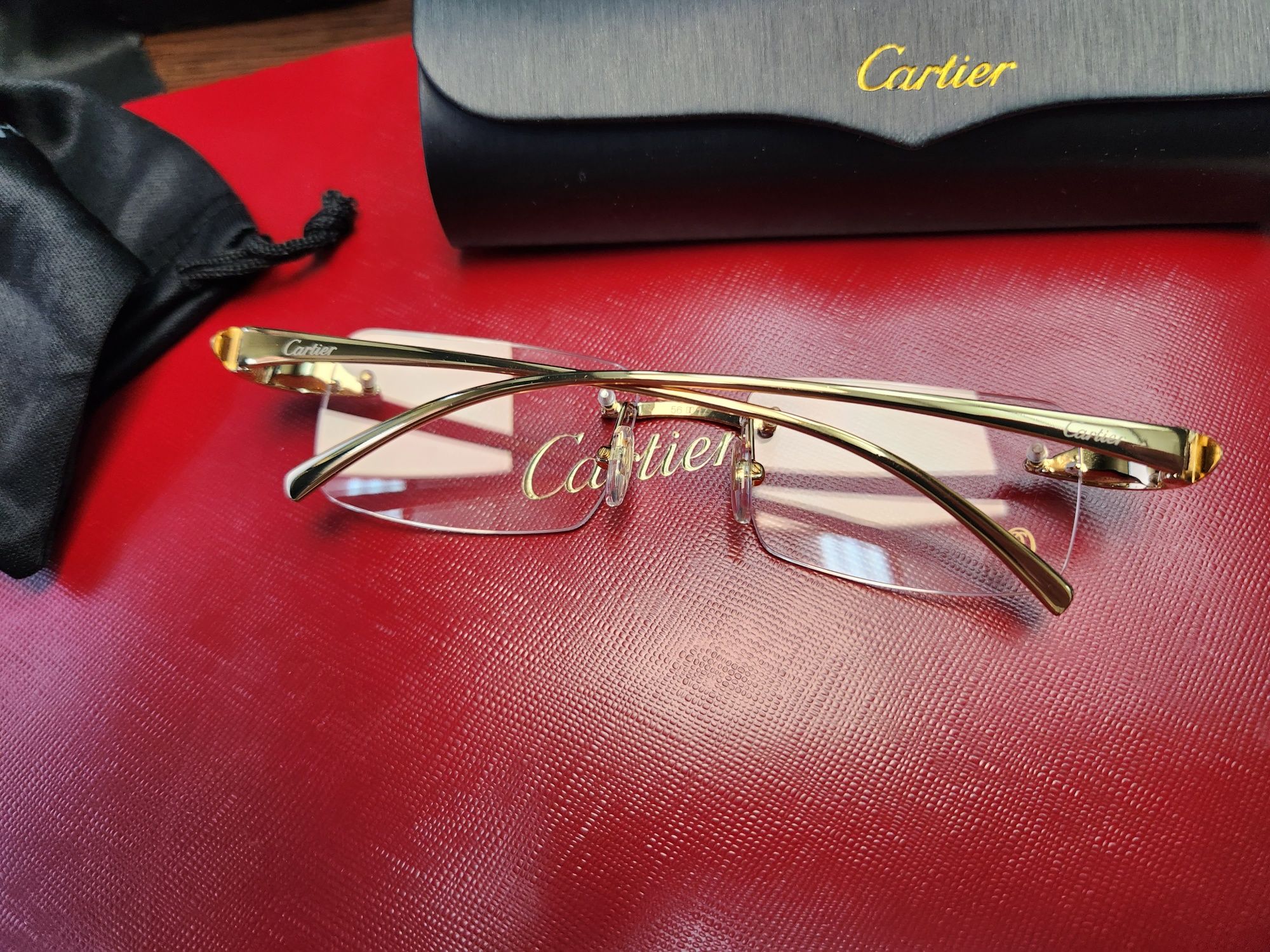 рамки за очила Cartier позлатени