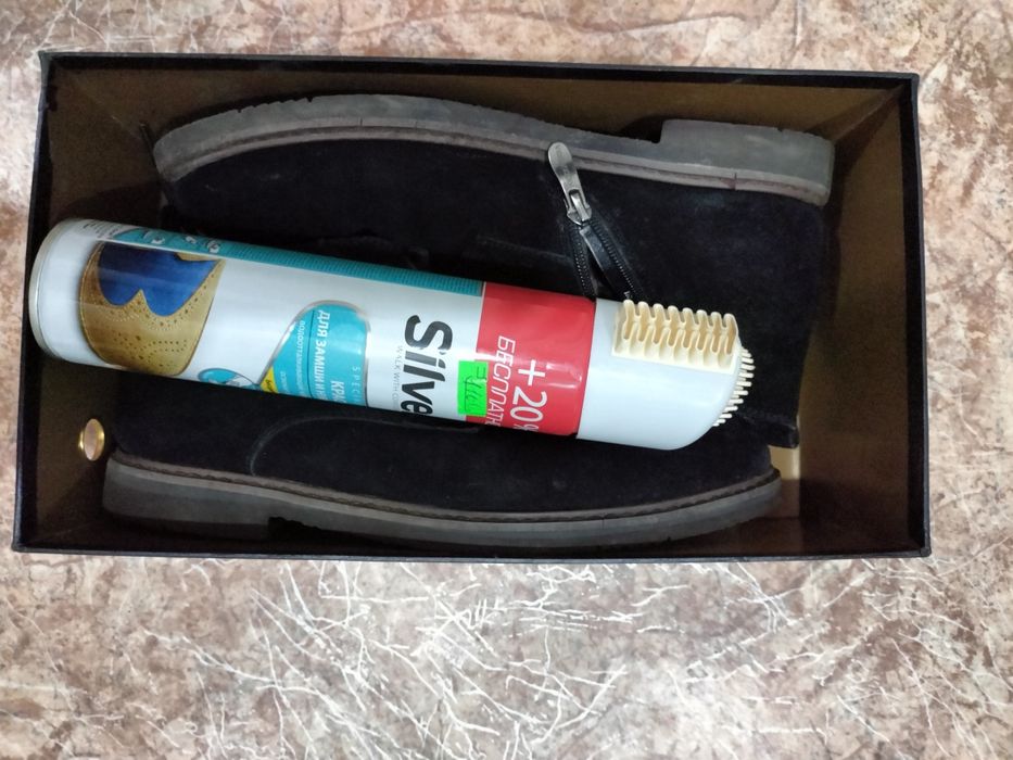 Обувь мужская, замшевые