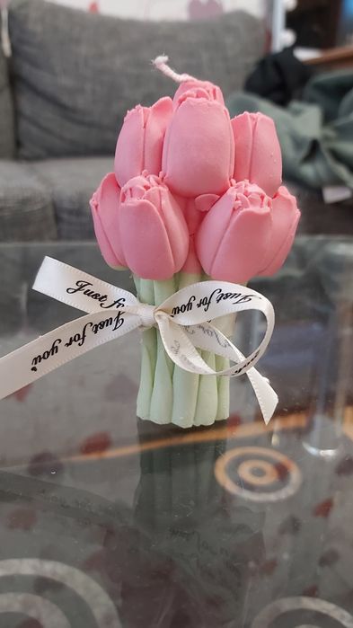 Ароматни фигури от соев восък