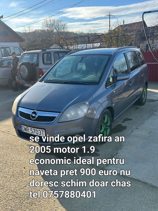 Opel zafira 1.9 disel an 2005