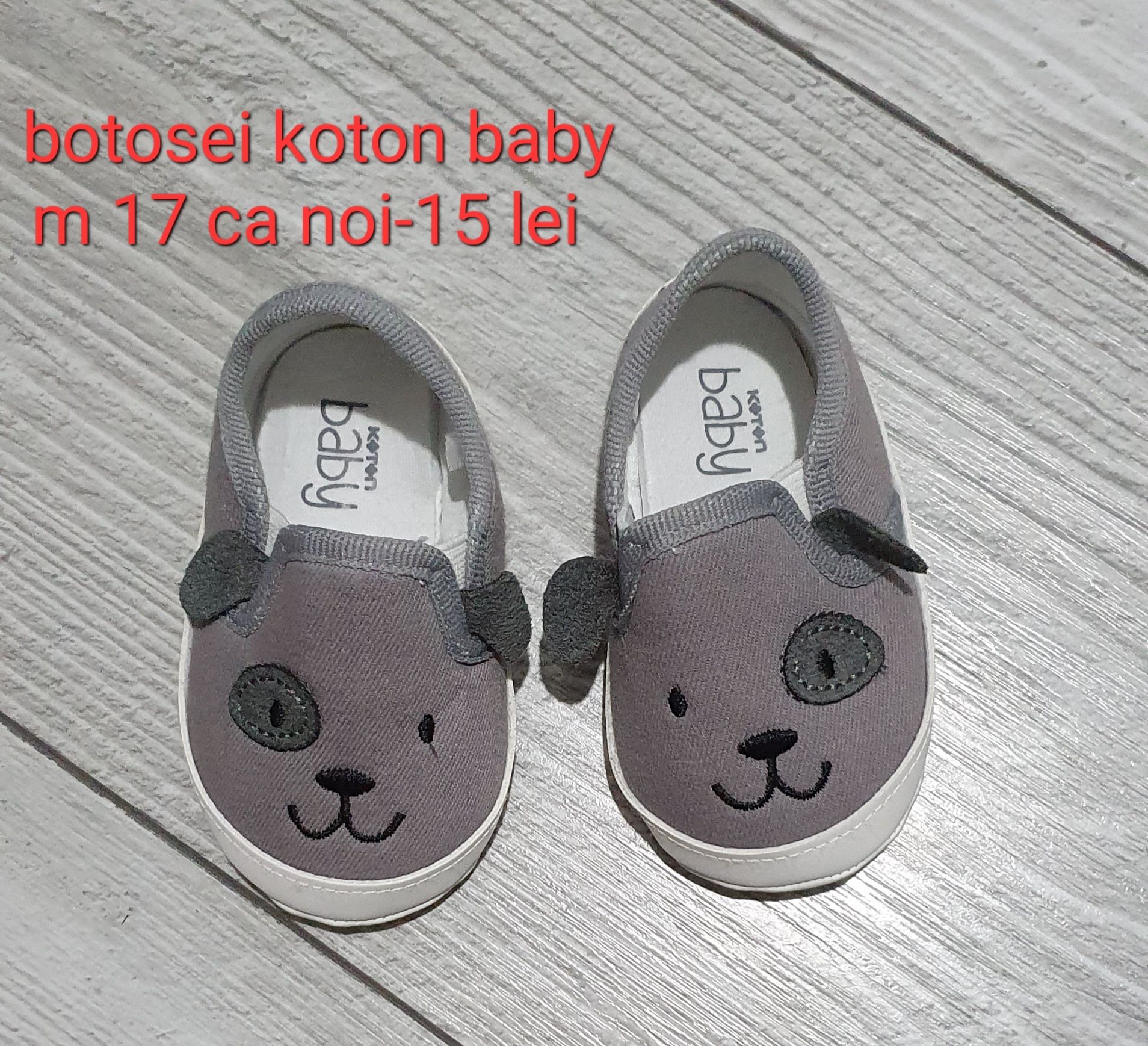 pantofi bebe botez