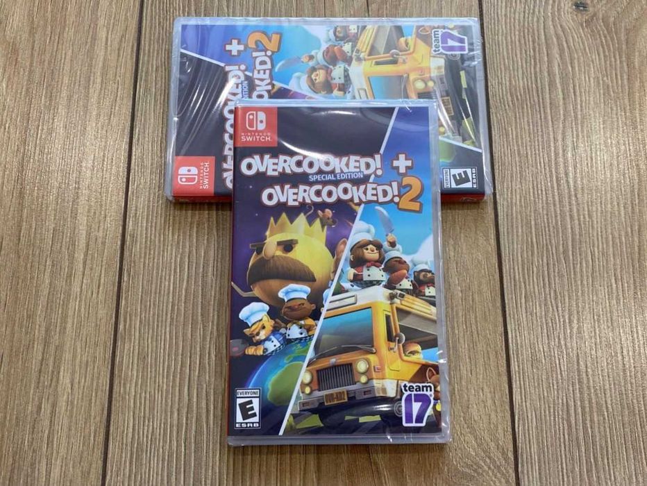 Новый картридж Overcooked Special Edition+Overcooked 2 Nintendo Switch