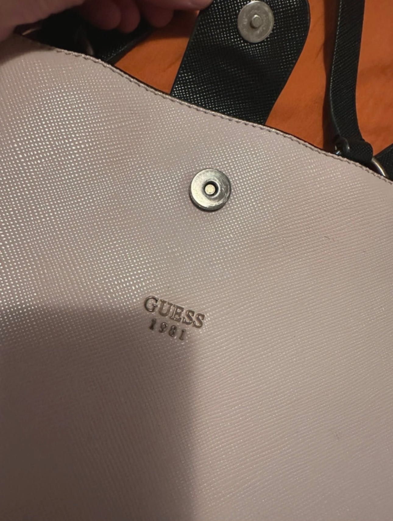 Geanta Guess, piele ecologică, dimensiune  medie