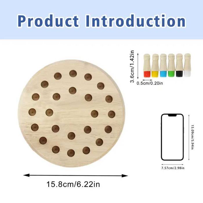 настолна игра с въженца за разплитане на възли с въже Мемори 2 в 1