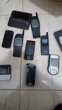 Lot telefoane de colecție fără capac spate și bateri