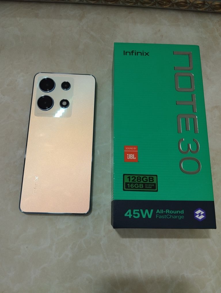 Infinix note 30 yangi telfon