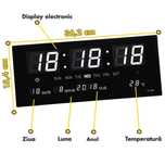 Ceas led de perete elegant, 36X15 CM