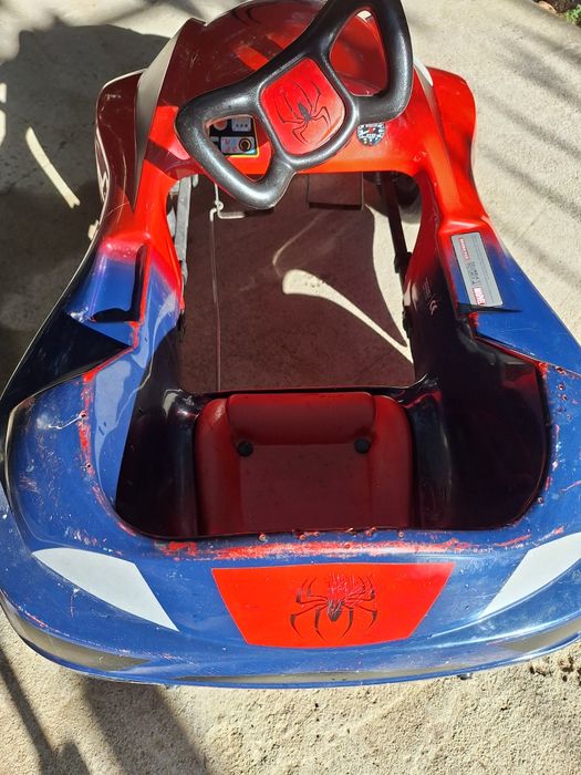 Masinuta fara pedale spiderman