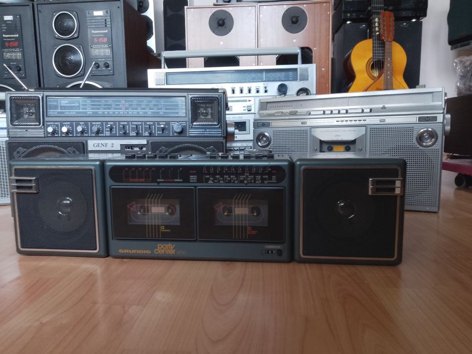 Colecție Radiocasetofoane/Boombox/Jvc, Panasonic, Grundig, etc..