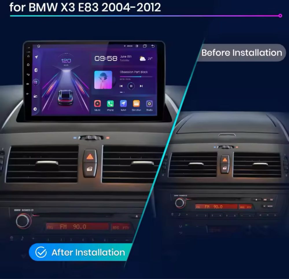 BMW X3 E83 android