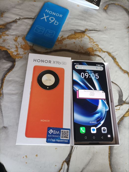 Honor x9b 5G ROM 256GB RAM12GB