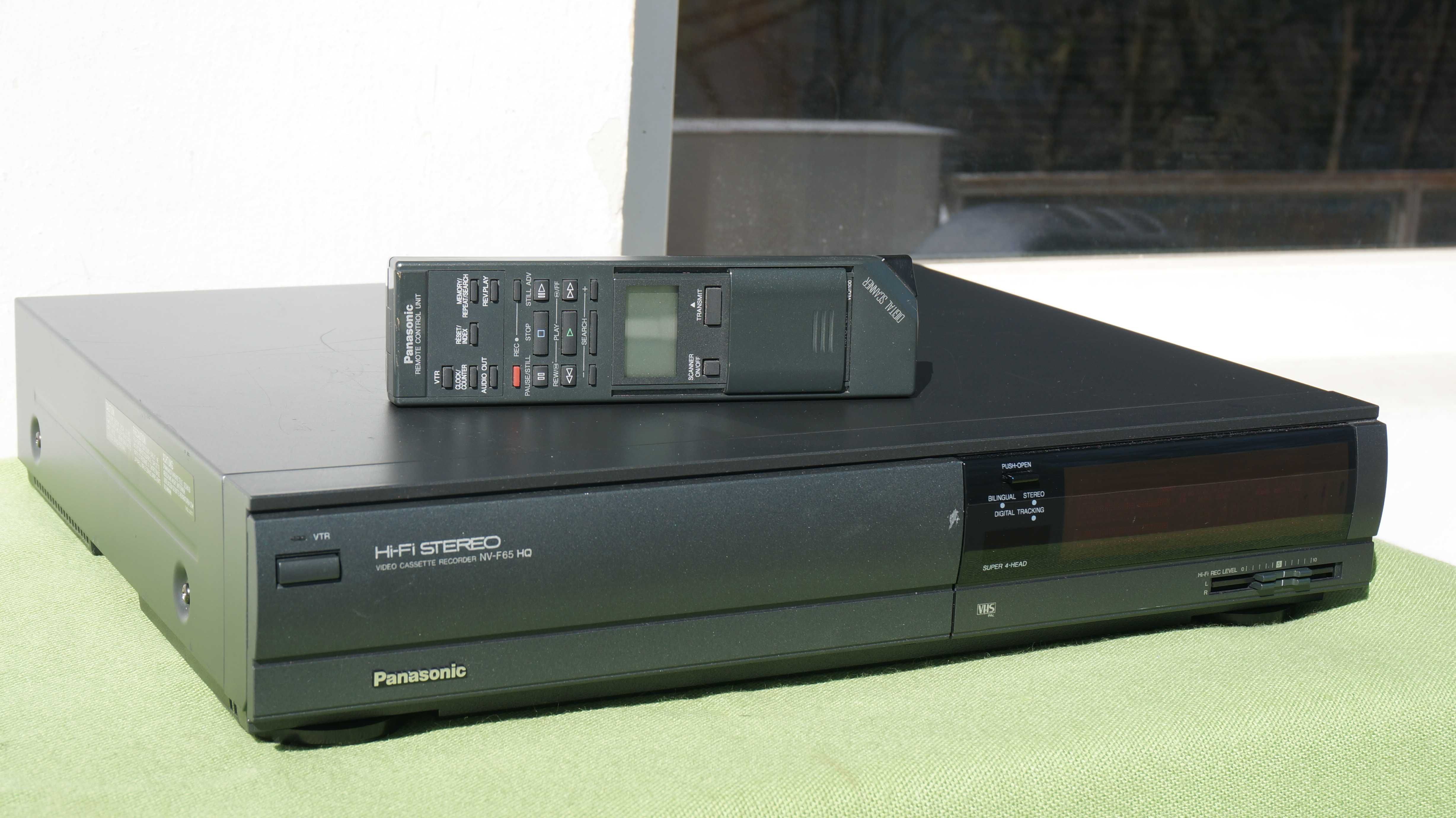 Video recorder VHS Panasonic NV-F65 Stereo Hi-Fi