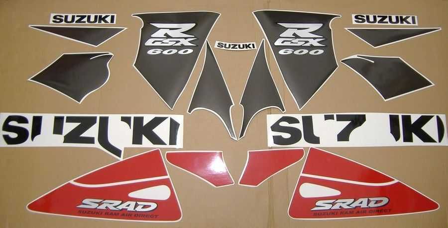Стикери Сузуки GSXR 600 Srad 1996г.-1999г. Suzuki лепенки срад 1997
