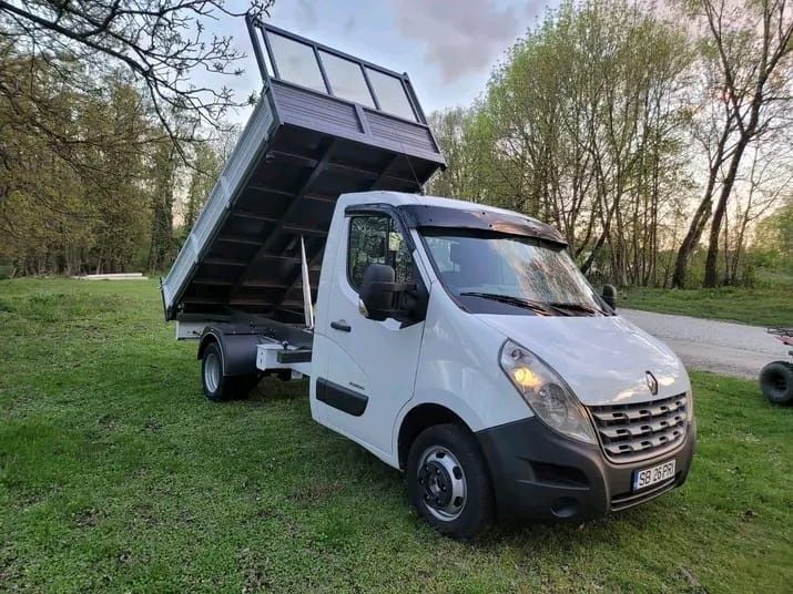 Renault Master,Iveco, Mitsubishi,Nissan,Ford basculabil pe 3 parti