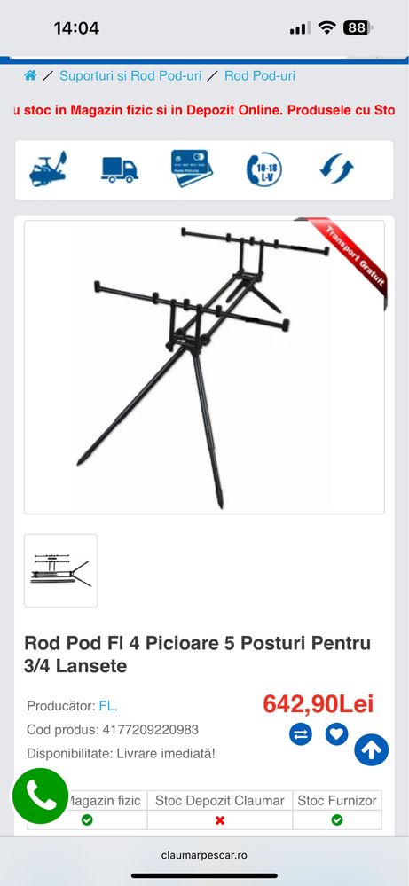 Navomodel de viteza, set 4 lansete insotite de 4 mulinete si rod pod