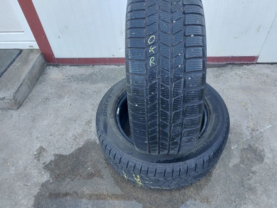 135 lei bucata! Doua anvelope M+S/IARNA 235 55 18 Continental! 7 mm