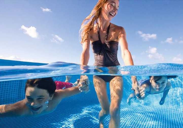 Piscina Copii Dreptunghiulara Cadru Metal 300x200x75cm LivraGRATUIT SJ