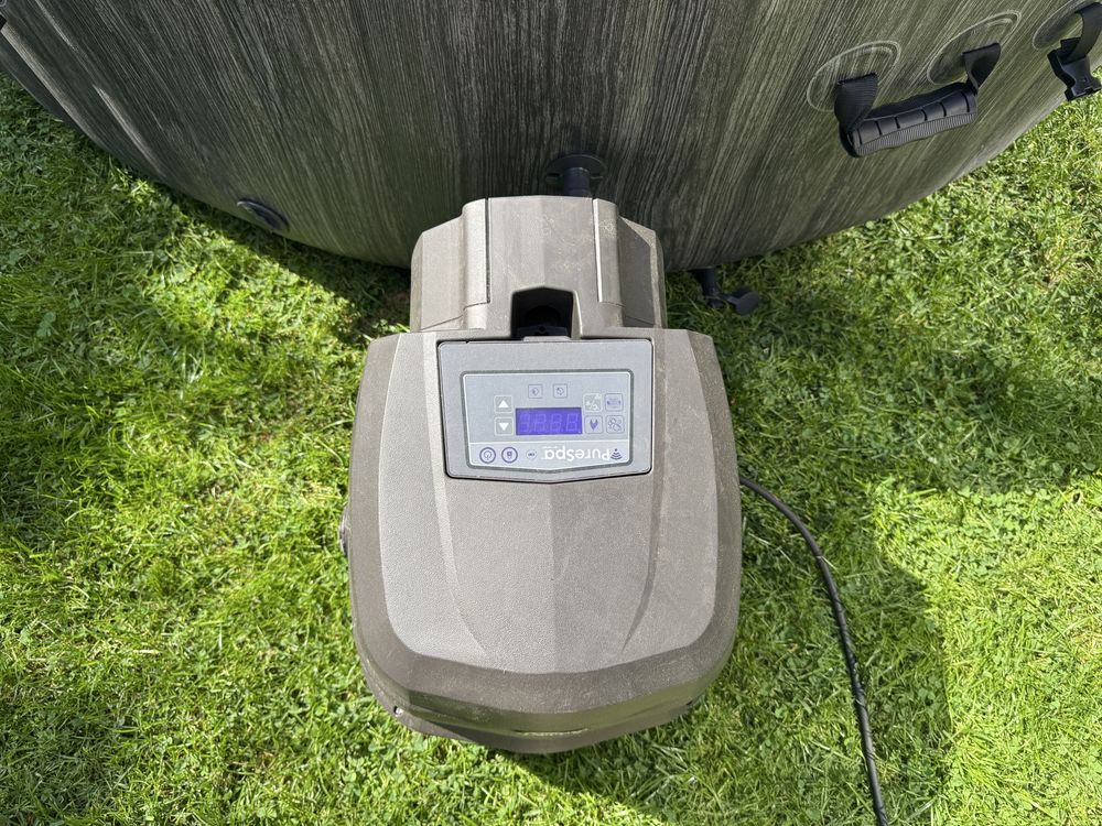 Надуваемо джакузи PureSpa™ Greywood Bubble Deluxe за 6 човека