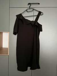 Дамска черна рокля Mango