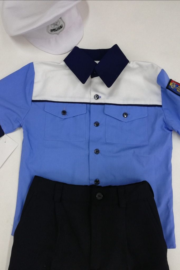 Costum polițist copii, diverse modele- mărimi 2-8 ani
