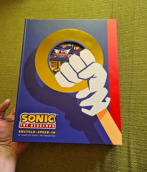 Sonic The Hedgehog Carte Encyclo-Speed-Ia Sega Nintendo