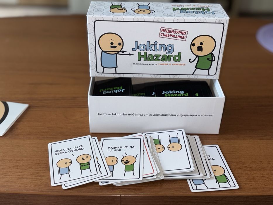 Настолна игра Joking Hazard - Нецензурирана версия