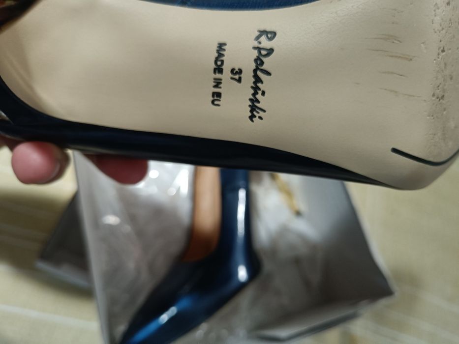 Pantofi Polanski cu toc de ocazie