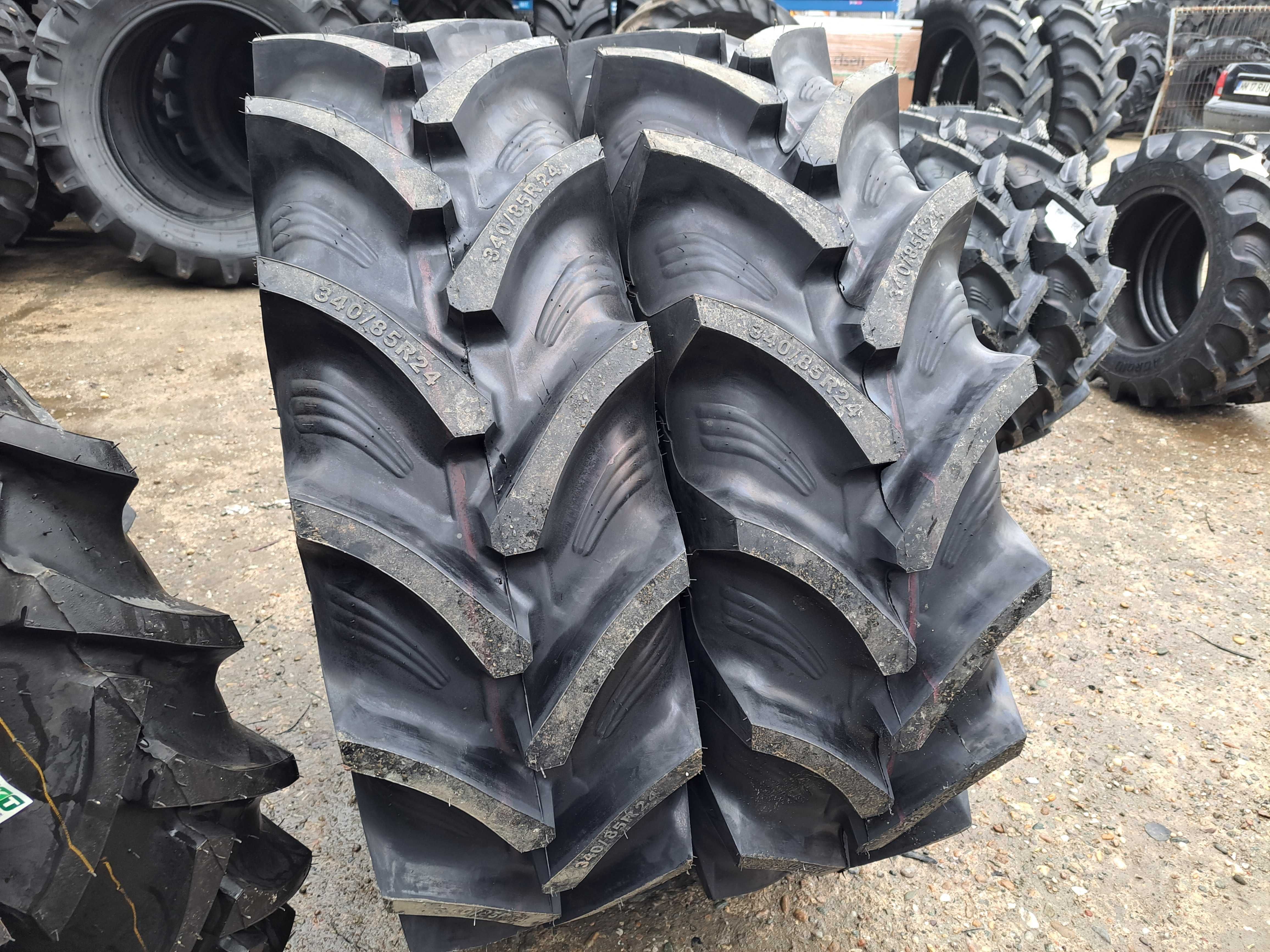 Cauciucuri radiale 340/85R24 OZKA anvelope noi 13.6R24 pentru TRACTOR